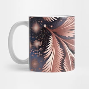 Other Worldly Designs- nebulas, stars, galaxies, planets with feathers Mug